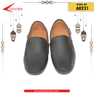 Punch Annex  Loafer for Men A0231 Black Color