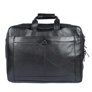 AF032 4 G Original Leather Black color Office and Backpack