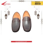 Punch Loafer for Men Chocolate Color A0232