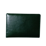 Leather Passport Cover With Multi Pocket Green PSP01