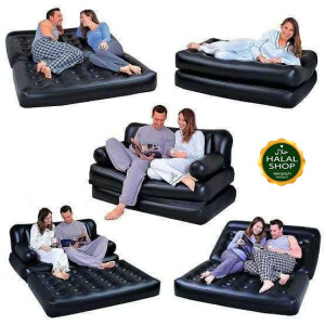 Sofa Cum Bed (5 In 1) Bestway Air Sofa,76″ X 60” X 25“ With Free Pumper
