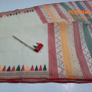 Dhakai jamdani cotton saree