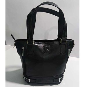 Ladies Bag By Annex Leather AF023 Black Color