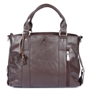Leather Smart Bag for Women_chocolate
