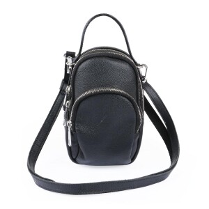 Unique Designed Black Colour Side Bag for Women AF027