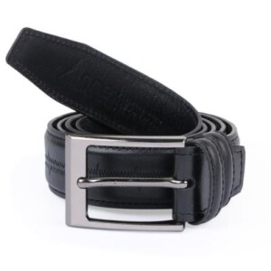 Black Colure Leather Belt AR010