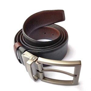 AR017 Black Color 1.5 inch Leather moving bakels Belt for Men by Annex