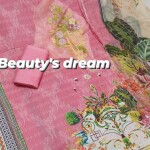 Beauty's dream জর্জেট ওড়না ড্রেস