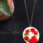 Hand embroidery Necklace
