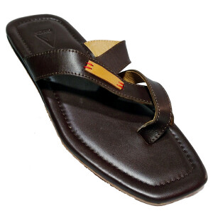 Brown Color Leather Sandal for Men AA089