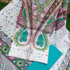 Cotton Embroidery  Dress