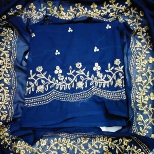 Embroidered Georgette 4 pcs
