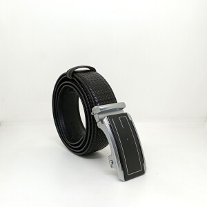 Automatic Buckle Men's Leather Belt