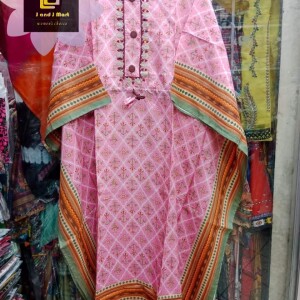 Kaftan with embroidery work
