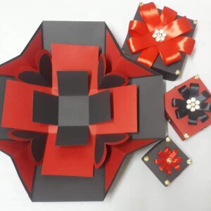 Explosive Gift Box - Message Gift Box - 3 layer gift box