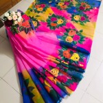 Painting saree