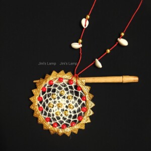 Dream catcher Necklace, Traditional hand fan theme, Boishakh, Noboborsho