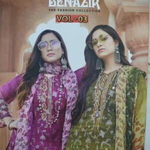Indian Catalogue Three Piece - Sadabahar Benazir, Volume - 3