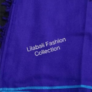 এক কালারের শাল Lilabali Fashion Collection