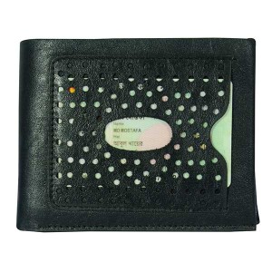 Full Leather Panch Design Wallet for Men WA0106