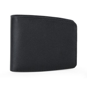 Leather Round Shape Wallet for Men WA041