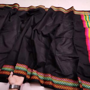 Tangail half silk Nokshi Saree for Women