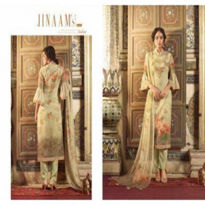 Georgette Embroidery three piece