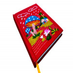 Bangger Chata Red Colour Nakshi Notebook