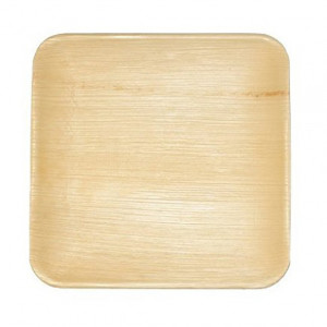 10 Inches Square Shaped Arecanut Plate/Tray