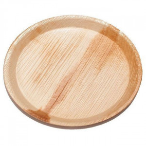 10 Inches Round Arecanut Plate