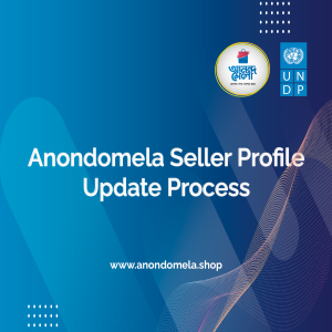 Anondomela Seller Profile Updating Process